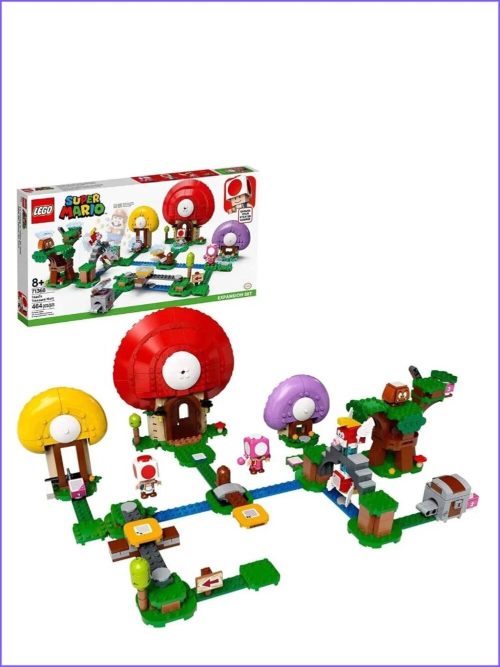 Lego Super Mario Toad's Treasure Hunt Expansion Set 71368  New In Box